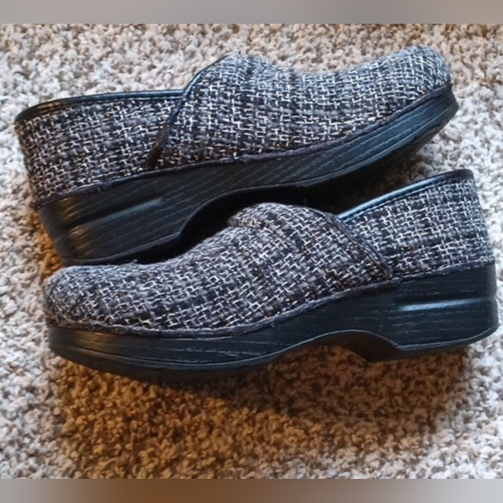 Women's Black Tweed Slip-On Shoes Dansko - Picture 5 of 5